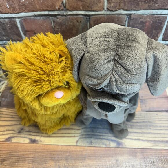 Harry Potter Crookshanks And Fang Plush Wizarding World Universal Parks Cat Dog - Picture 3 of 8